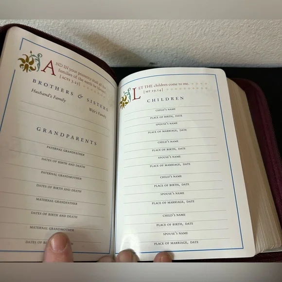 The Holy Bible Revised Standard Version Catholic Edition. Zipper Case Bible. - Picture 7 of 13